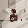 Resin Ornament Vintage-Inspired Desk Display Piece Freestanding Sculpture