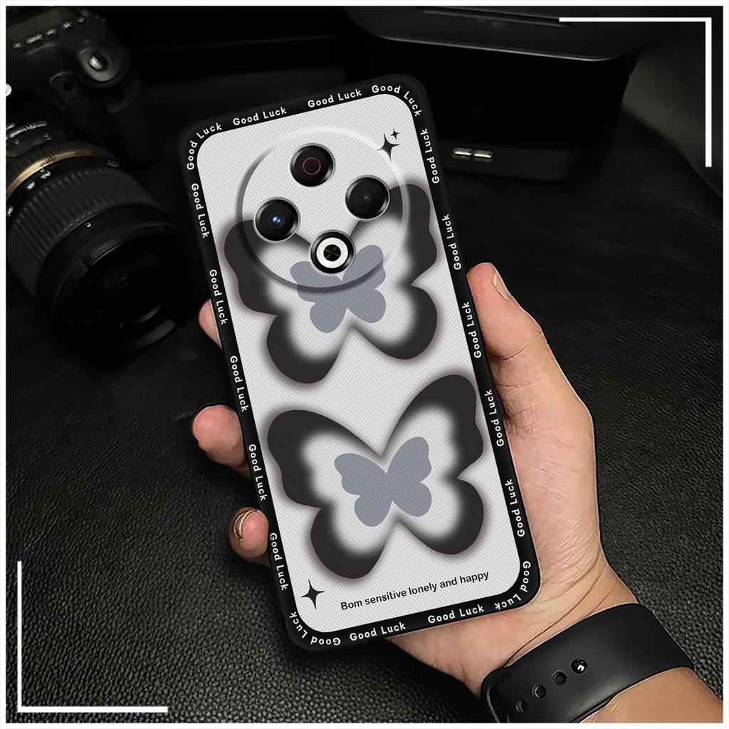 Soft case TPU Phone Case For Tecno Spark30 4G/KL6 Cute Back Cover Phone Pouch Waterproof Durable Oil Painting Full wrap