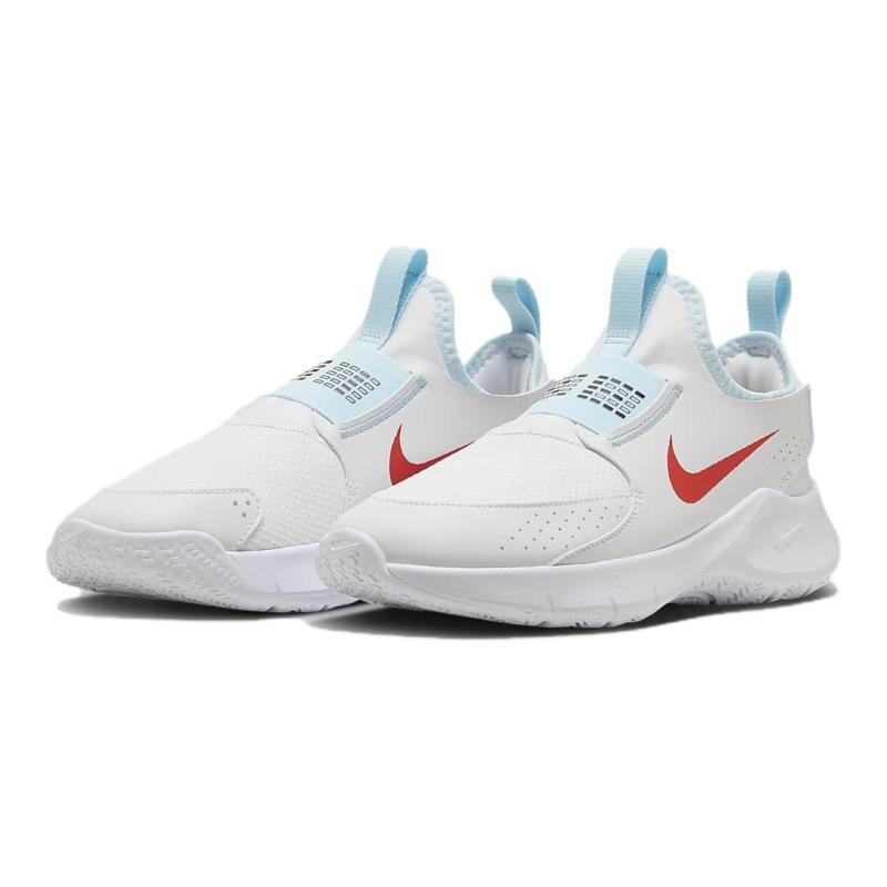 Nike Flex Runner Low Top Kids' Running Shoes White Blue Red Sneakers HM5635-161