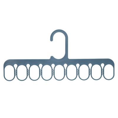 9 Holes Clothes Hanger Closet Wardrobe Organizer Multifunctional Hanging Rack for Scarf Socks Pants