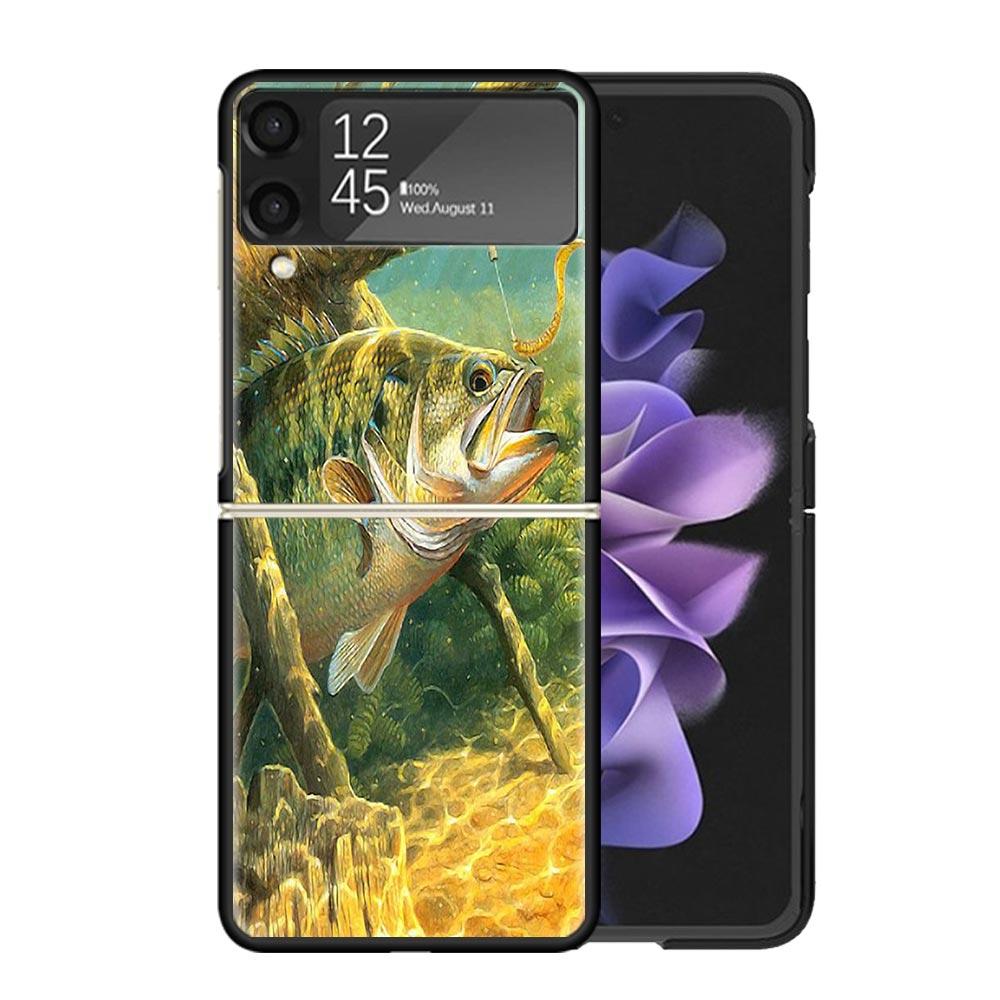 

Чехлы для удочек и крючков для рыбалки на карпа для Samsung Galaxy Z Flip 4 5 6 7 3 Z Flip7 Flip6 Flip4 Flip5 Flip3 5G Жесткие противоударные Fundas C Samsung Z Flip 4