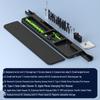 QS22 Multifunctional Cleaning Brush & Leather Wrist Rest for Office Keyboards