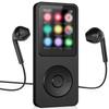 Portable MP3 Player Bluetooth-compatible Wireless Auxiliary Connectivity 1.8Inch Display Music Player E-Book Voice Recorder