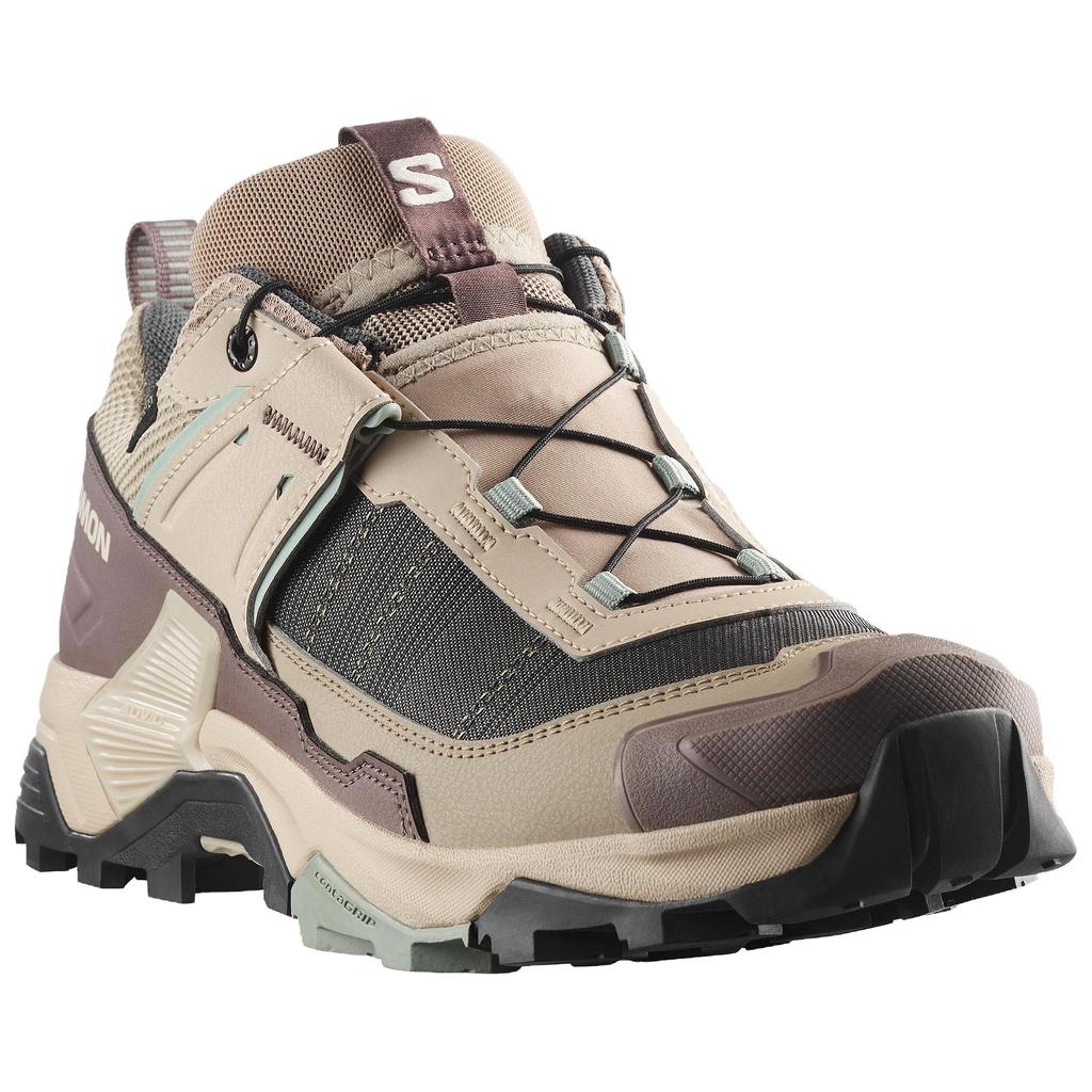 SALOMON X ULTRA 5 Low top Hiking Shoes Women's Light Brown 492892