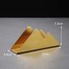 Abay Gold Stainless Steel Mountain Shape Napkin Holder
