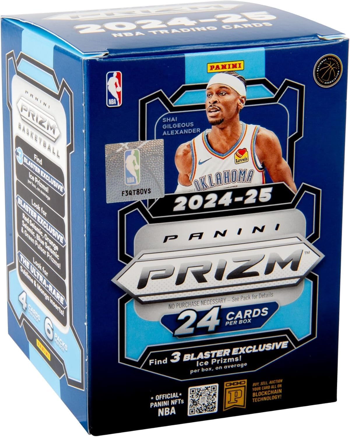 

2024-25 PANINI PRIZM NBA баскетбольная коллекционная карточка Blaster Box [Предмет]
