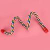 Colorful Hanging Cotton Rope Bird Standing Frame Comfortable Parrot Chewing Climbing Grinding Rod