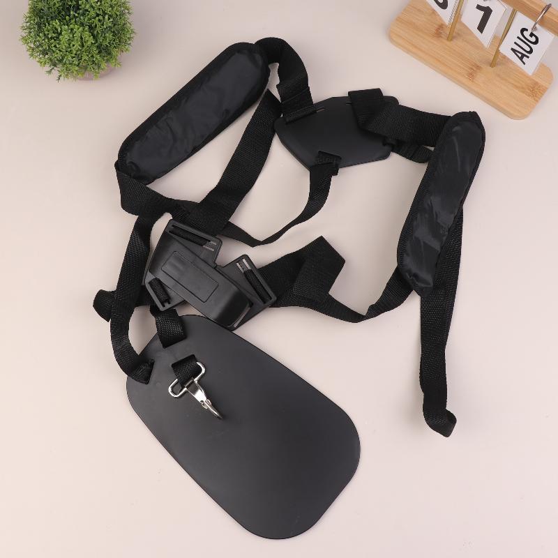 Double Shoulder Harness Strap Belt, Adjustable Trimmer Strap For Brush Cutter, Garden Lawn Mower Power Pruner, Comfort Support