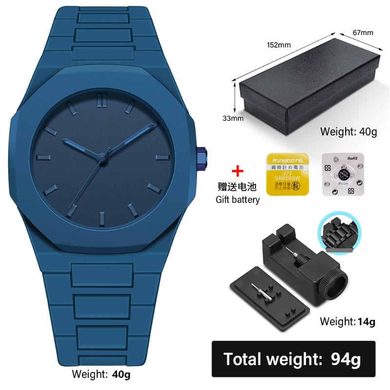 2026 New Modern Simple Creative Sports Watch Casual Design Business Waterproof Quartz Watches Gift for Men Reloj Hombre