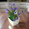 Beautiful Decoration Artificial Plant Decor Desk Indoor Potted Tabletop Wedding Welcoming Lily flower Pinecone