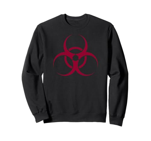 Biohazard Symbol Biological Hazard Warning Sign Sweatshirt