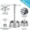 Toothbrush Holders, Stainless Steel Toothbrush Holders for Bathrooms Toothpaste Holder Stand Rack for Bathrooms