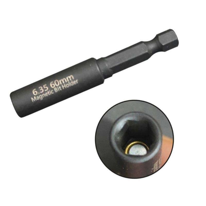 

Strong Magnetic Hexagonal Drill Bits Industrial grade Steel 1/4 Shank,2.36inch Length Extension Heads for Hand Drill