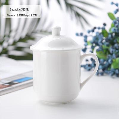 MOLUONA Keramik-Teetasse mit Deckel