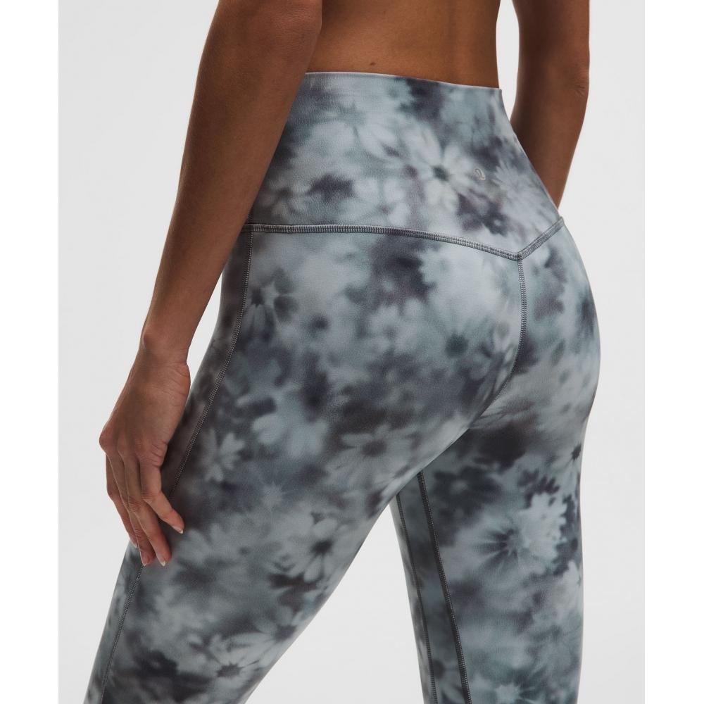Lululemon Align  High Rise Crop 23  Meadow Haze Grey Multi