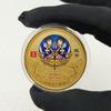 Twelve Zodiac Signs, Colored Coins, Metal Crafts, Lucky Coins, European and American Coins, Collecting, Playing with Coins, 12 Zodiac Signs Coins
