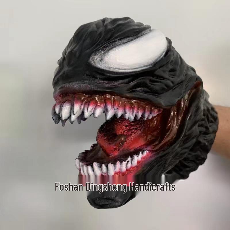Venom Halloween Prank Mask - Spider-Man Villain Movie Prop