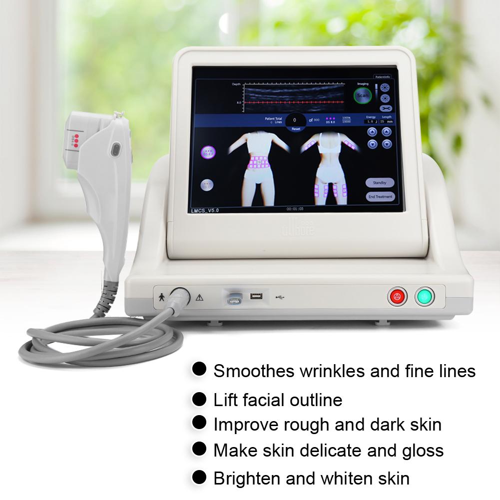 5in1 Ultrasound Anti Aging Wrinkle Removal Body Slimming Facial Beauty Machine