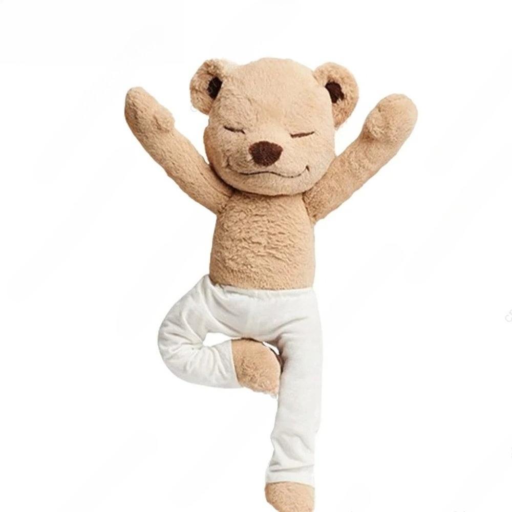 Jauki Jogas Lācīši Plīša Rotaļlietas Kawaii