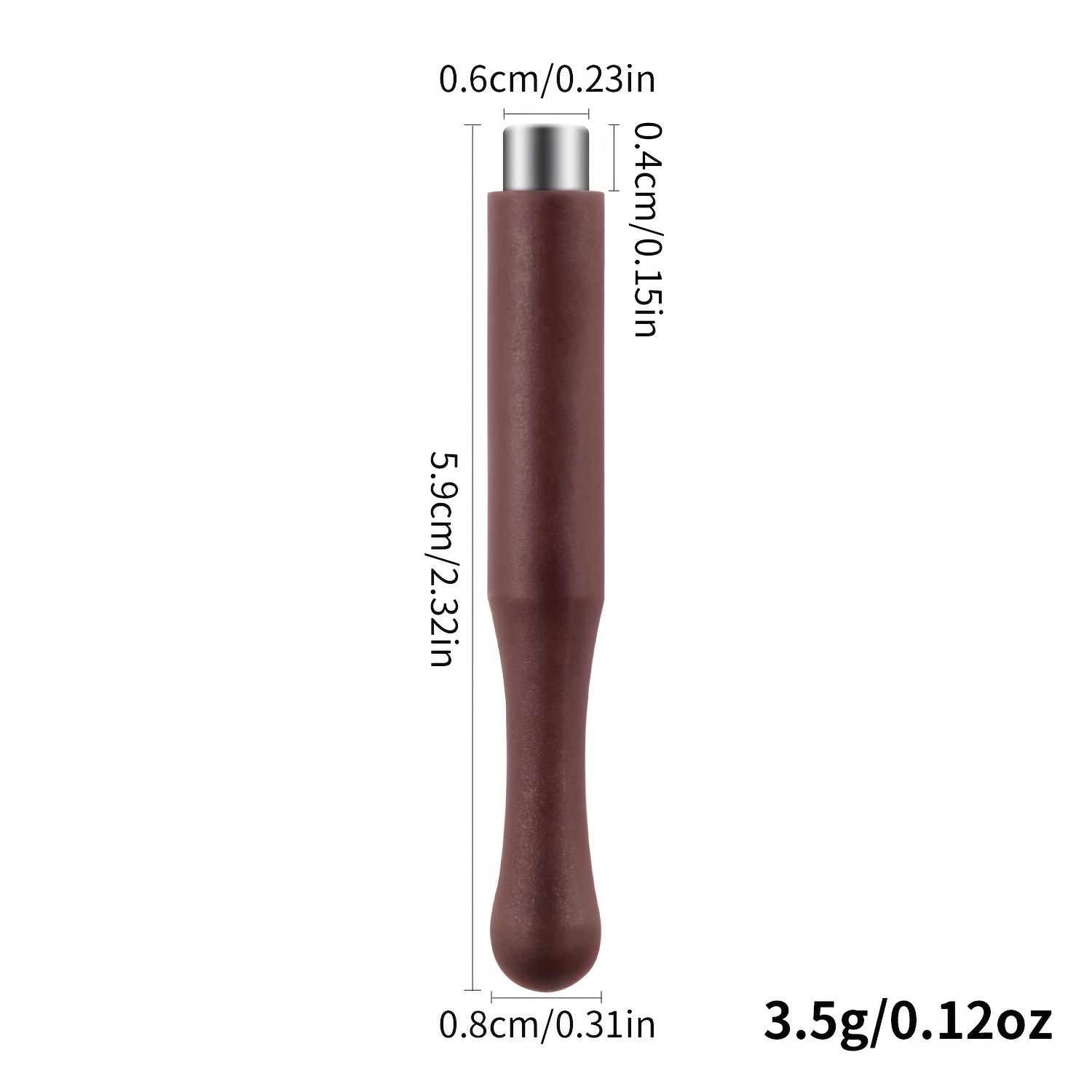 

1 шт. сильная магнитная полоска кошачий глаз магнитная для гель-лака для ногтей цилиндрический силиконовый рукав французские линии полоски магнитная палочка коричневый