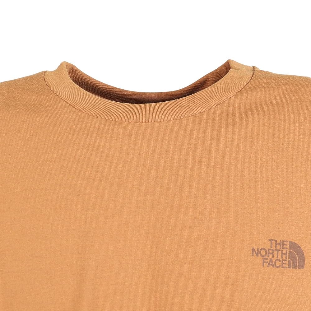 The North Face Square Mountain Logo Timber Medium S/S Tee, Tan,