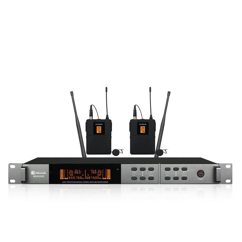 

Micgrain MG6500S Wireless Dual Lapel Microphone System (CN version)