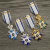 Prussia Crowns Crosses Medals Lapel Pin Militarys Medals Brooch Pin,Suit Pin Clothing Accessories Jewelry for Women Men