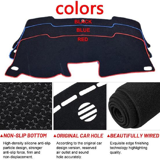 Fit for VW Passat B7 2012-2015 LHD, Car Dashboard Cover, Anti-Scratch Dashboard Cover Mat, Interior Dash Covers, Non-Slip