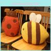 Süßer Bienen-Schmetterlings-Marienkäfer Plüschtier Kissen für Kinder Geschenk und Schlafzimmerdekoration