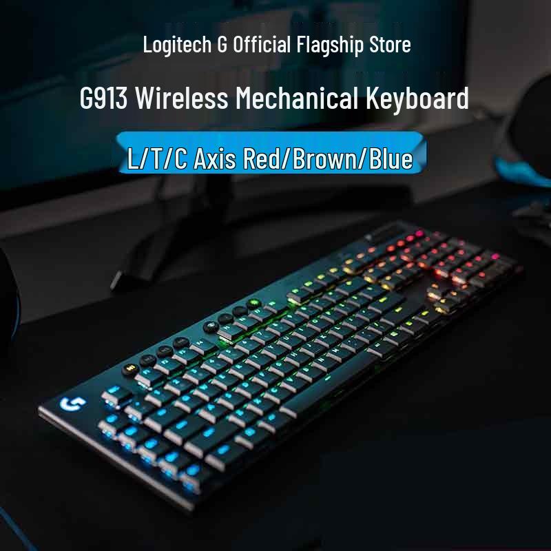 Logitech G G913 Wireless Ultra-Thin Mechanical Gaming Keyboard