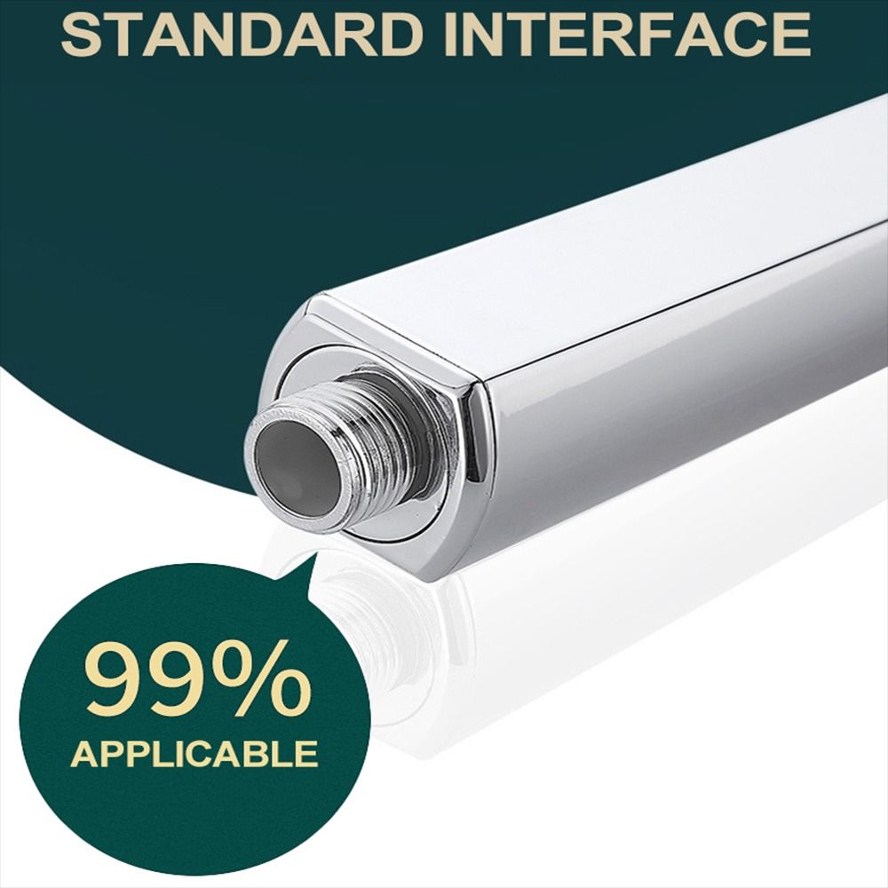 Wassersparender, verstellbarer Duschkopf mit Ein-Tasten-Stopp-Wassersprüher und 4 Modi für den Haushalt