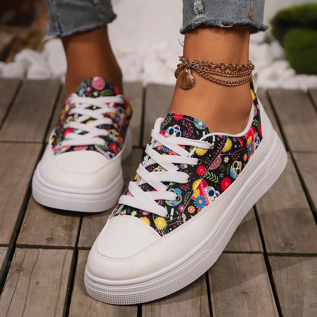 Luxuriöse Damen Casual Designer Canvas Schuhe Bequeme Walking Flats Sneakers Sportschuhe Damen Hohe Qualität Chaussures Femme Schuh