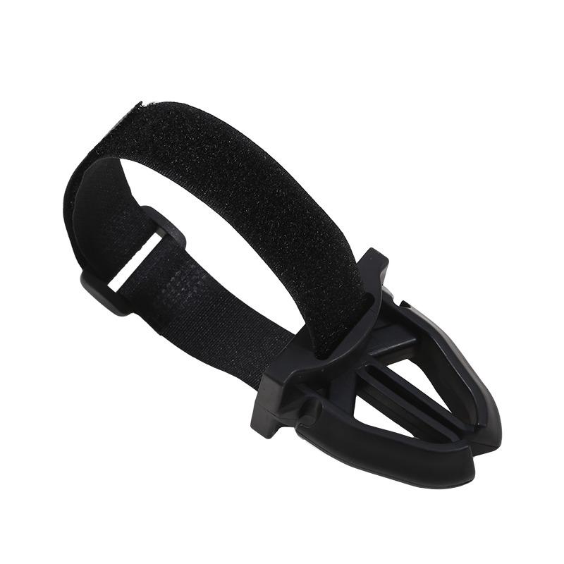 Portable Rubber Fishing Rod Holder for Various Fishing Pole Fastener Binding Clip Tight Fishing Accessories