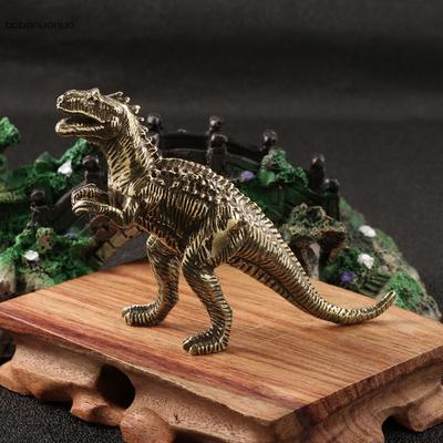 Ťažké mosadzné príšery Alosaurovia Dinosaury Figúrky Miniatúry Domáce dekoračné doplnky Obývacia izba Stolová ozdoba Zviera