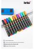 12-Color Kids' Creative Whiteboard Markers: Reusable, Wipeable, Ideal for Promotions & Projects