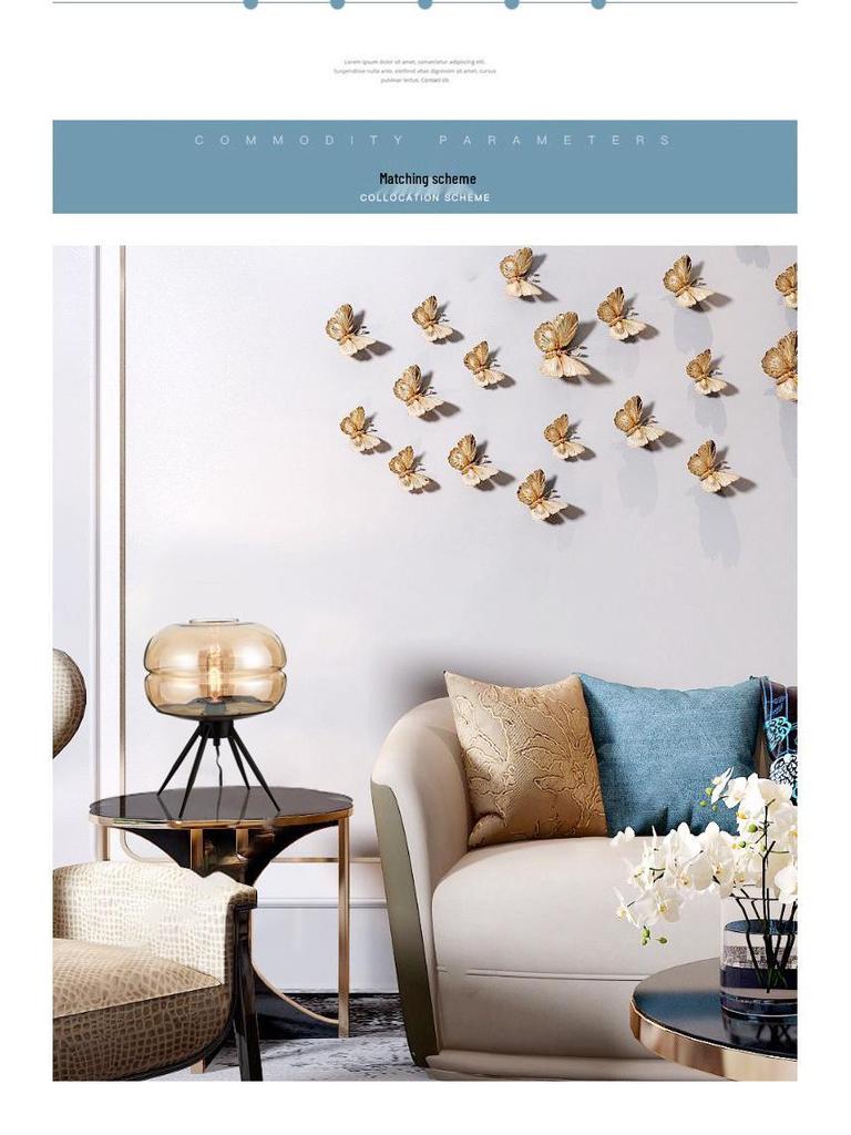 Minimalist Nordic Glass Table Lamp for Bedroom or Living Room Decor