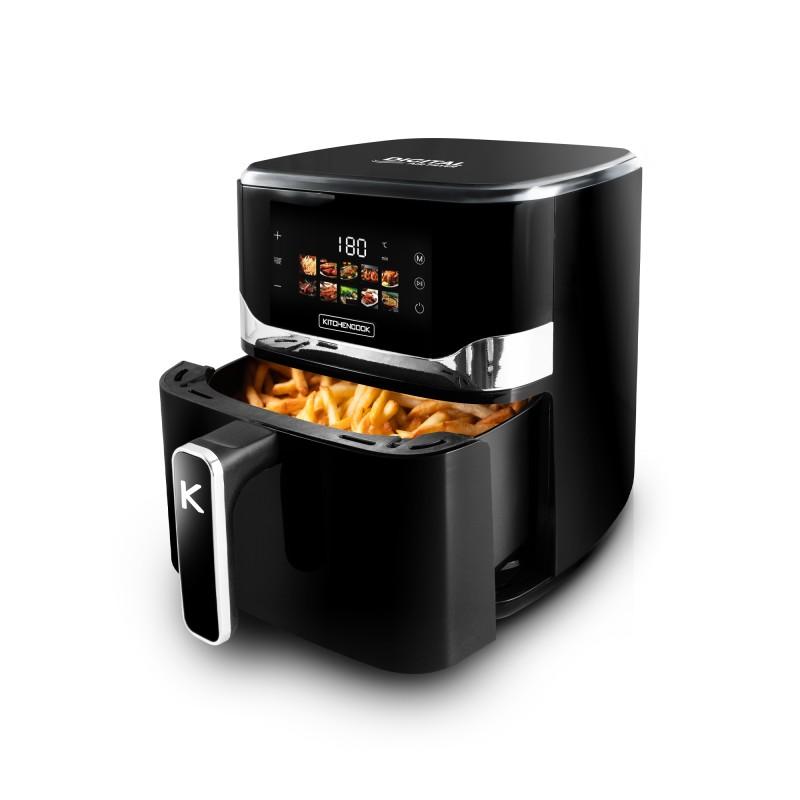 KitchenCook Airmed55led - Air Fryer - 5.5l - 10 Programs - LED Screen