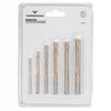 Set of 6 Vorstahl wood milling drill bits 3-8mm
