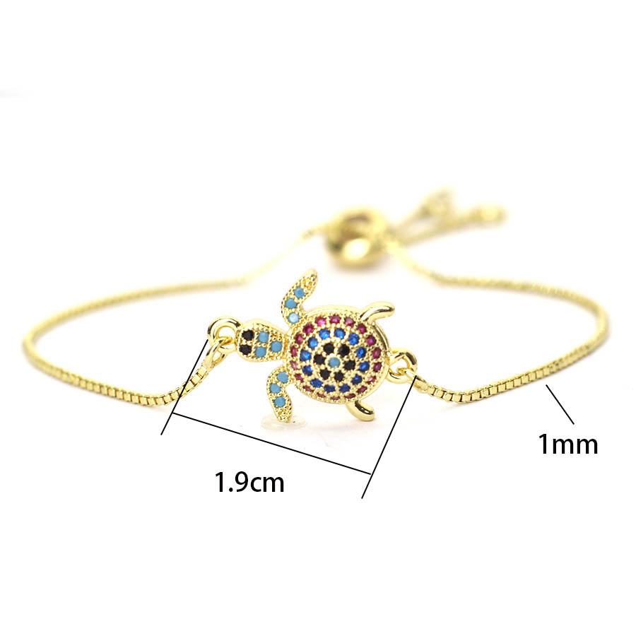 Premium Women Chain Bracelet Gold Color Evil Eyes Turtle Butterfly Flower Cross Braslet Perfect Gift For Girlfriend Beach Joias