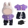Doll Clothes Set Jeans & Knitted Sweater Baby Outfit for 15cm Dolls Trendy Doll Outfit Collection for Doll Collectors