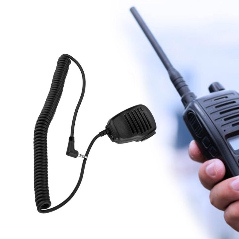 3.5mm Jacks PTT Speaker Microphone for VX-10/110/130/131/132/14/150/151/152/160 Walkies Talkies Speaker Mic Replacement