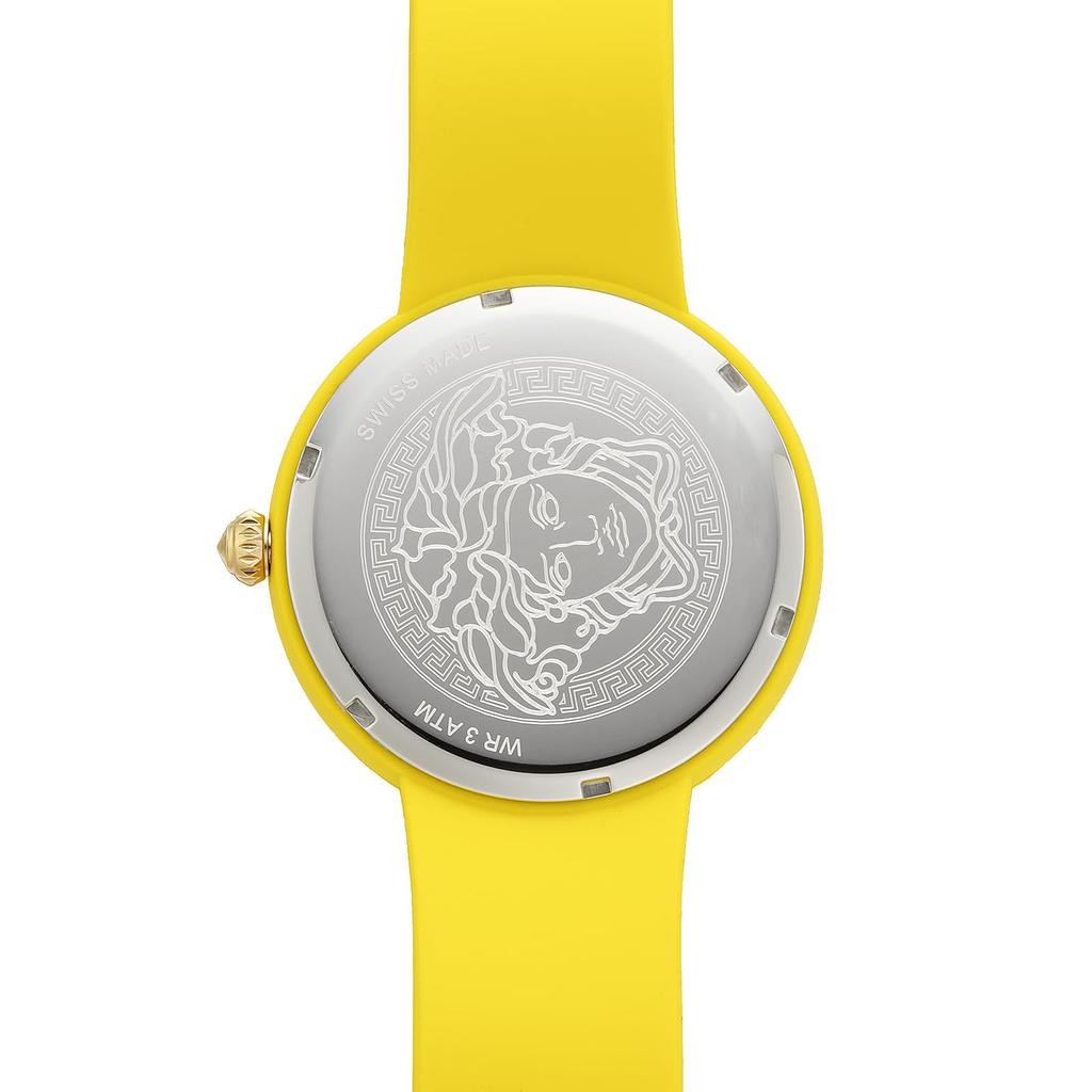 Watch Medusa Pop Medusa Yellow Dial Sapphire Glass Quartz 39MM Swiss Watch I Watch Brand VE6G00523 [Versace] [Item]