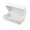 Waterproof Power Strips Box Dustproof Lockable Outdoor Enclosure Cover for Patio, Garden,