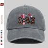 Pc ValentineS Day Dachshund Pattern Printed Baseball Cap with Heart And Pet Dog Design Sun Hat Party Decor Hat Comfortable L