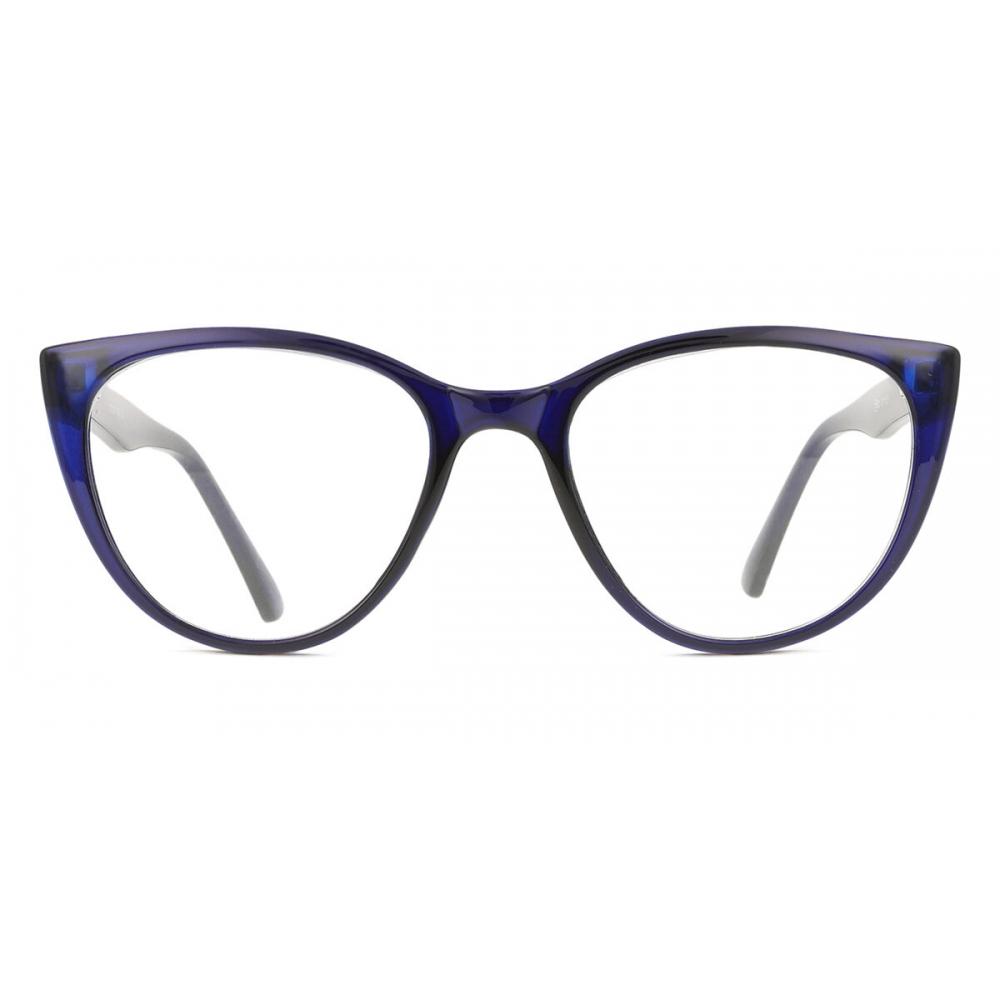 Full Rim Cat Eye Frosted Blue Smartbuy Collection Silja Cp113f Fashion Women Eyeglasses