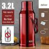 Stainless Steel Glass Hot Water Bottle for Home or Dorm Use