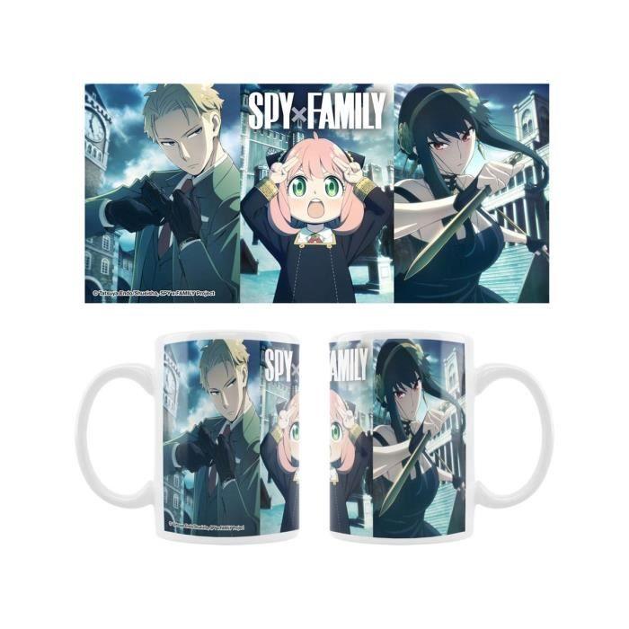 Mug - Sakami Merchandise - Spy X Family - Céramique - Rond - Loid, Anya & Yor