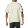 Under Armour Embroidered Design Solid Color Crew Neck Casual Short Sleeve T-Shirt Men Tops Cream 1387993-273