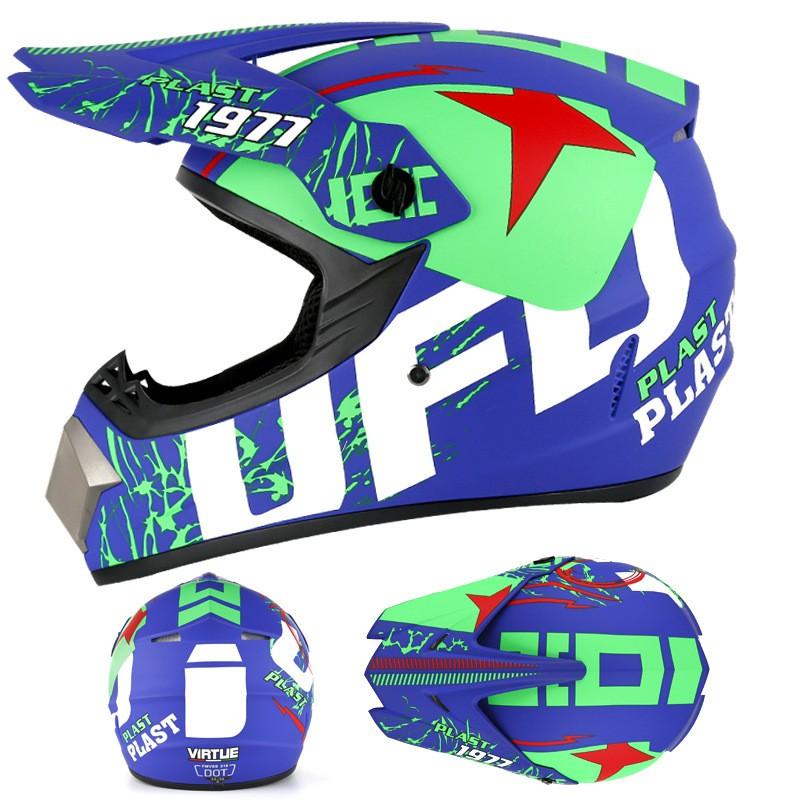 Full Face Off-Road Motorcycle Helmet Dirt Bike ATV Mountain Downhill Cycling Safety Gear