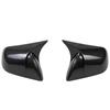 For Tesla Model Y 3 - Car Rearview Side Mirror Cover Sticker Wing Cap Exterior Door Rear View Case Trim Carbon Fiber